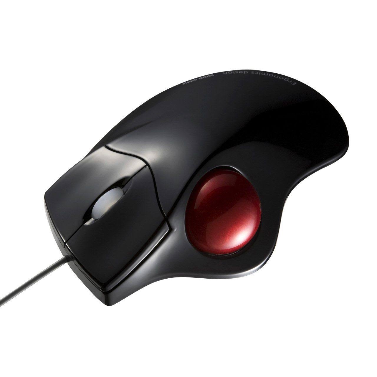 Sanwa Supply PC Trackball Mouse USB MA-TB39 Black - Avayadevconnect