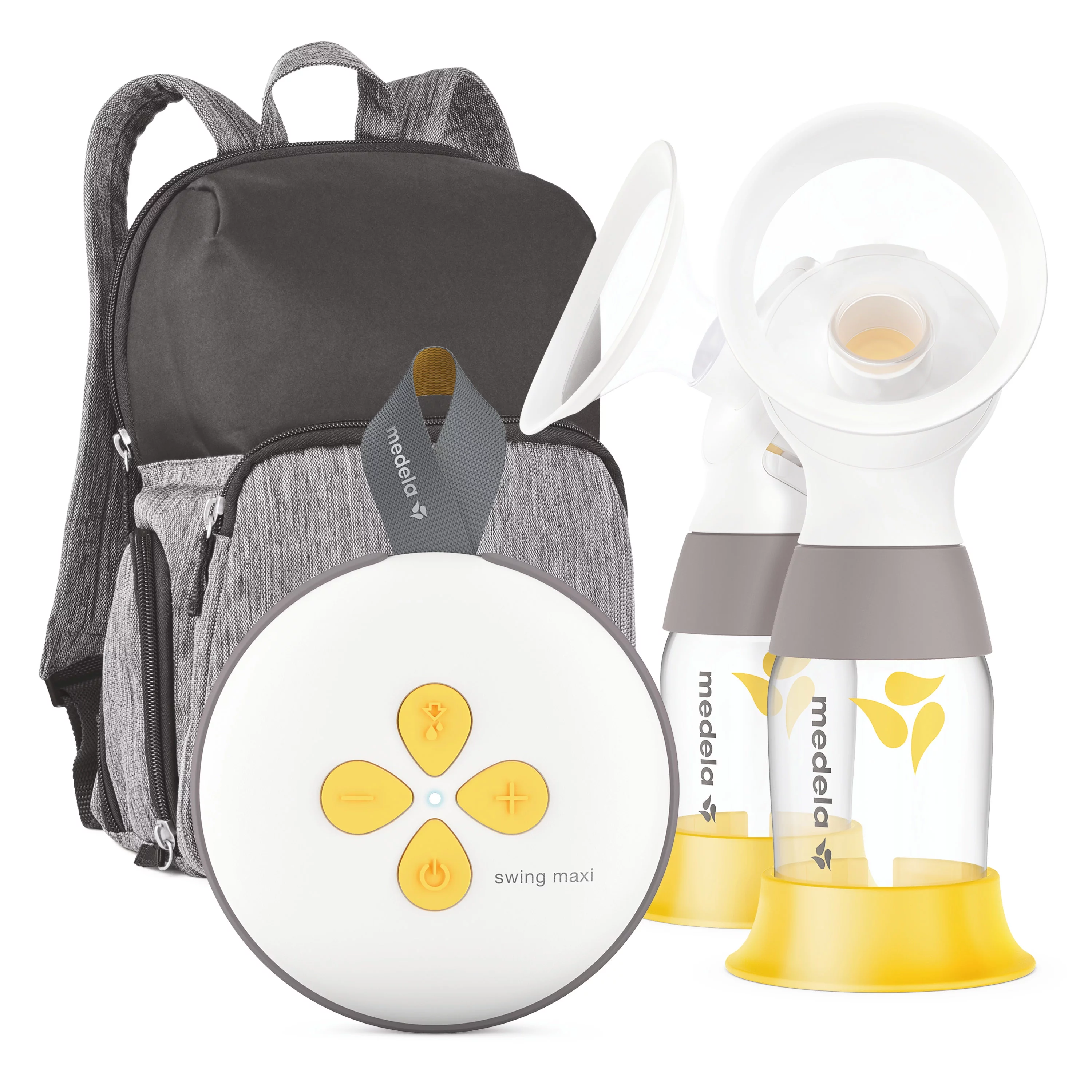 Medela Swing Maxi Double Electric Breast Pump, Portable, USB Charger, Bluetooth