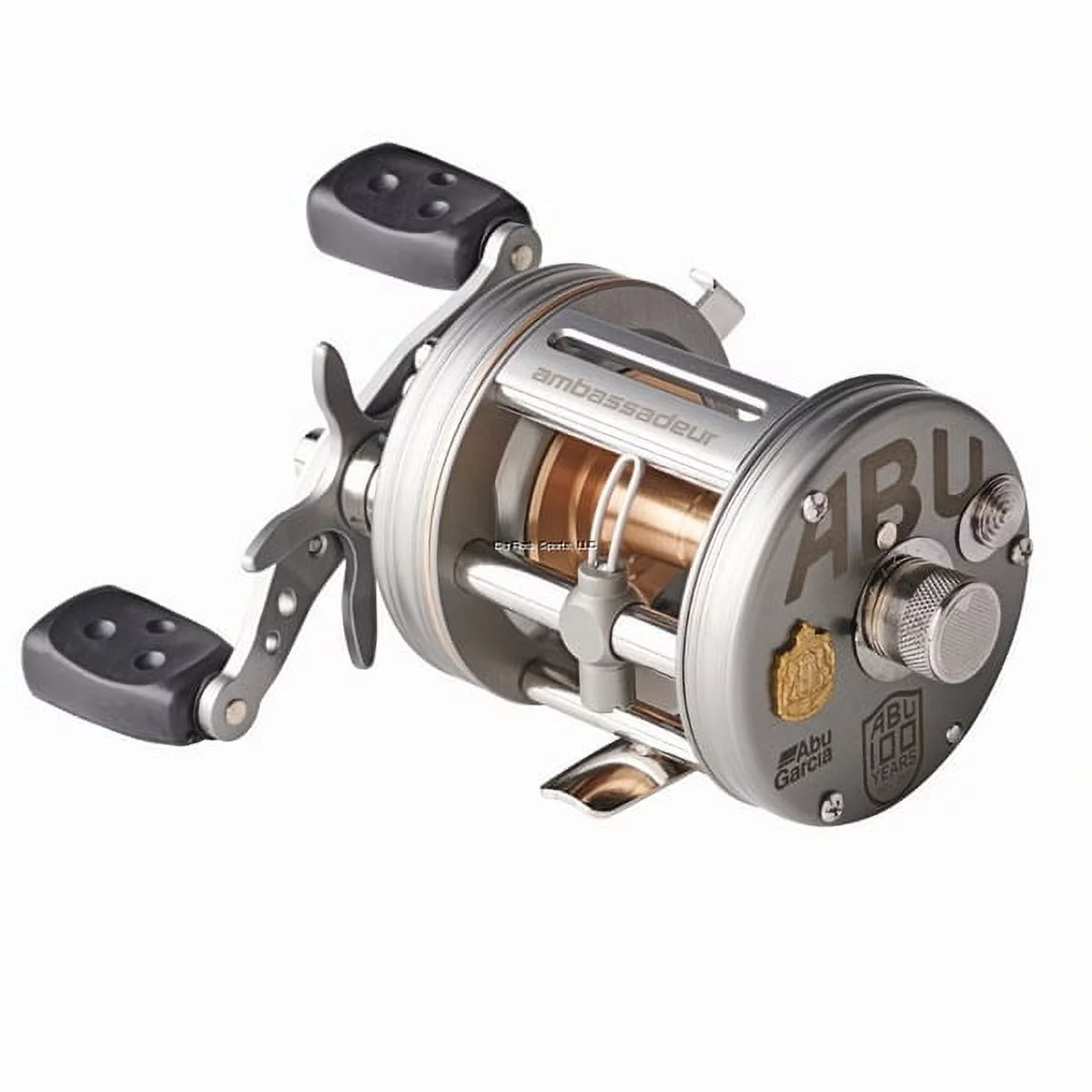 Abu Garcia Ambassadeur 100 Year Anniversary Pro Rocket Reel, Size 6500 - Curated Treasures Market