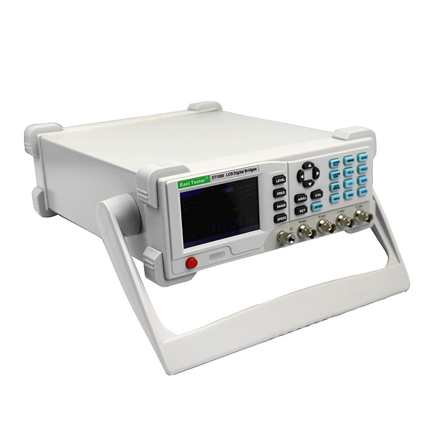 East Tester Digital Bench LCR Meter ET1090A Capacitance Resistance Inductance Measure LCR Digital Bridge Accuracy 0.1% 100hz~10KHZ Bandwidth Desktop
