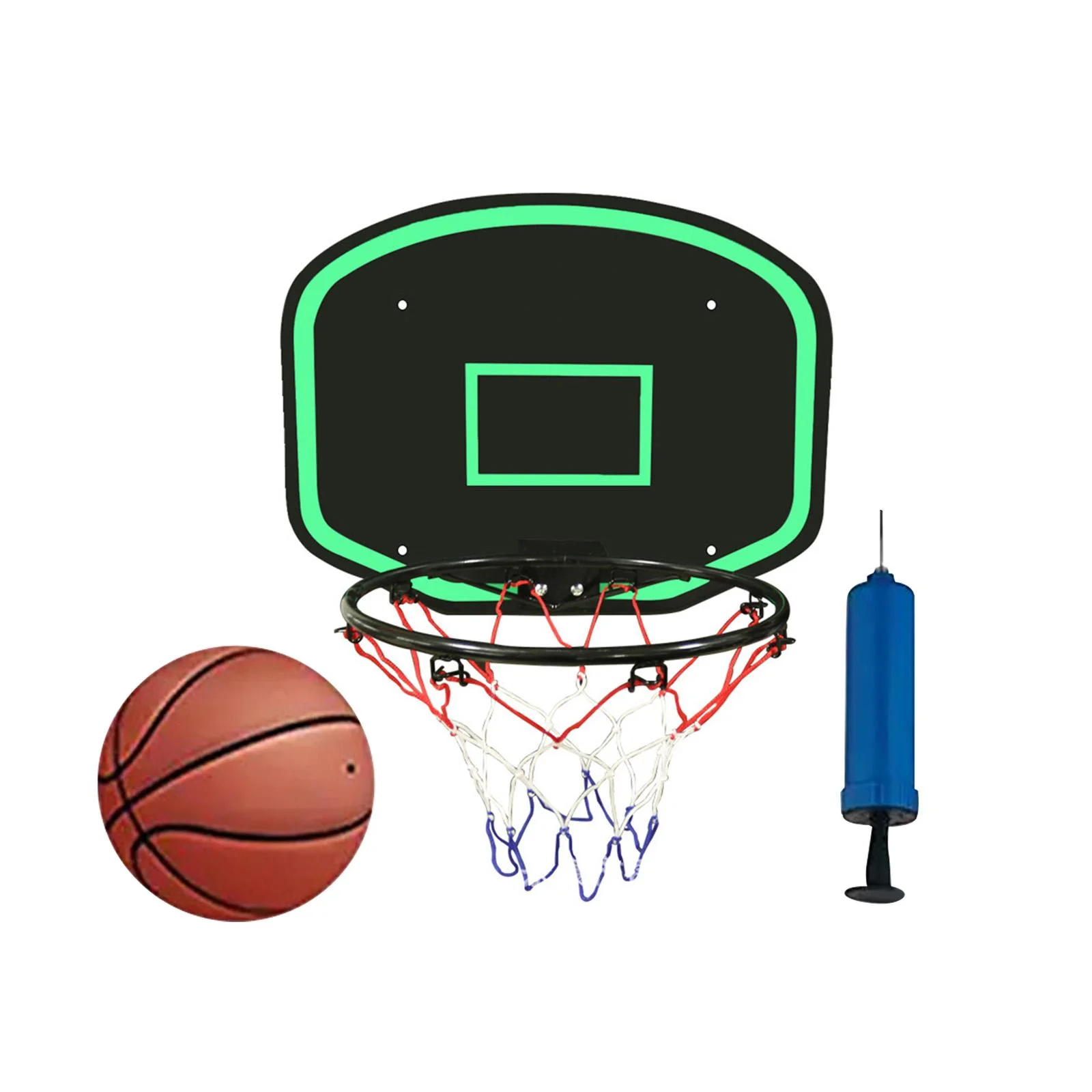 Trampoline Basketball Hoop Basketball Hoop Sturdy with Pump Universal Basketball Training Easy to Install Basketball Toy Accessories