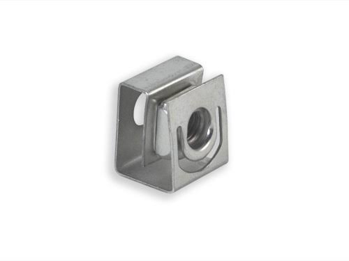 RackGold Zinc 12-24 Slide-On Cage Nuts 100 Pack - USA Made KFD56C6