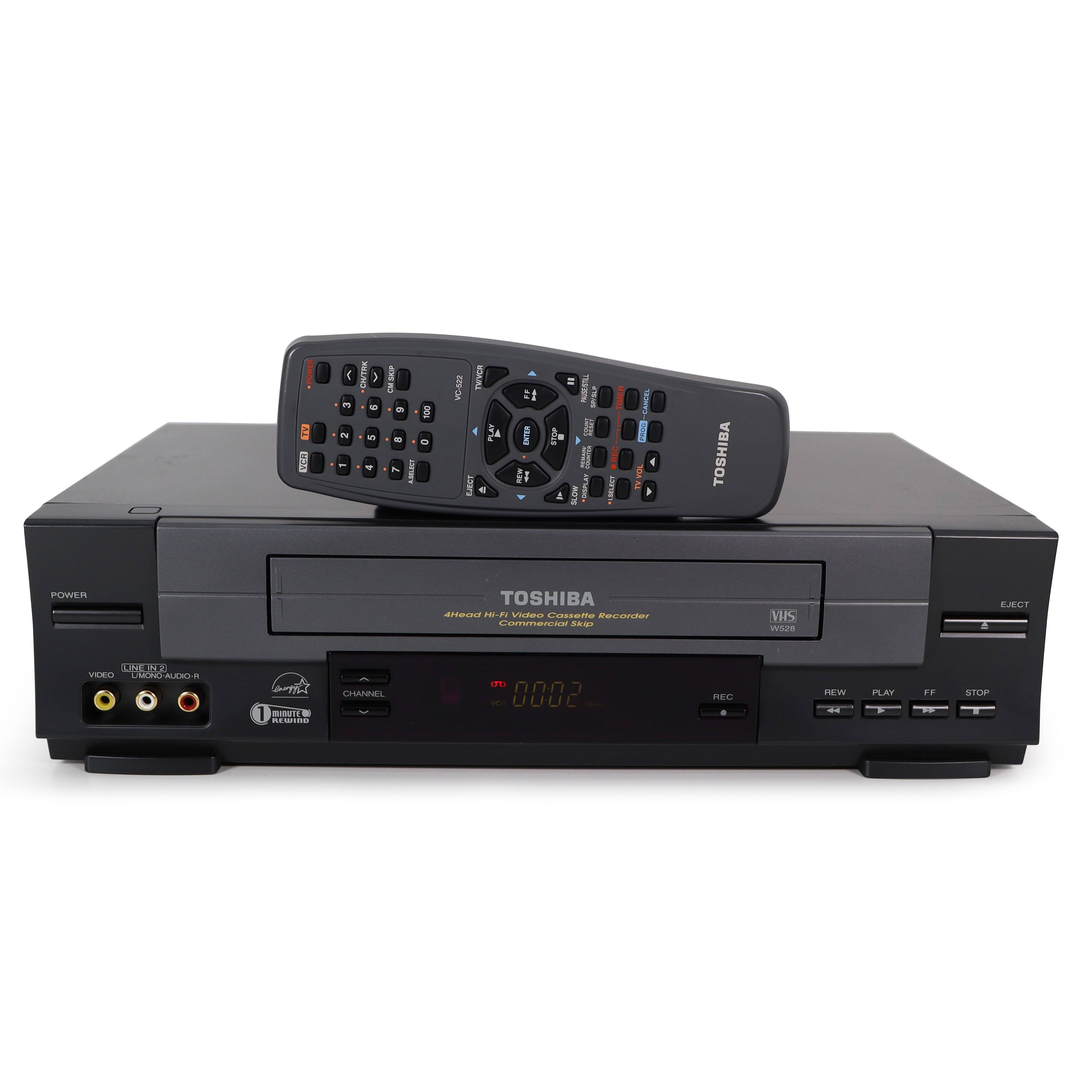 Toshiba W-528 4-Head Hi-Fi Video Cassette Recorder