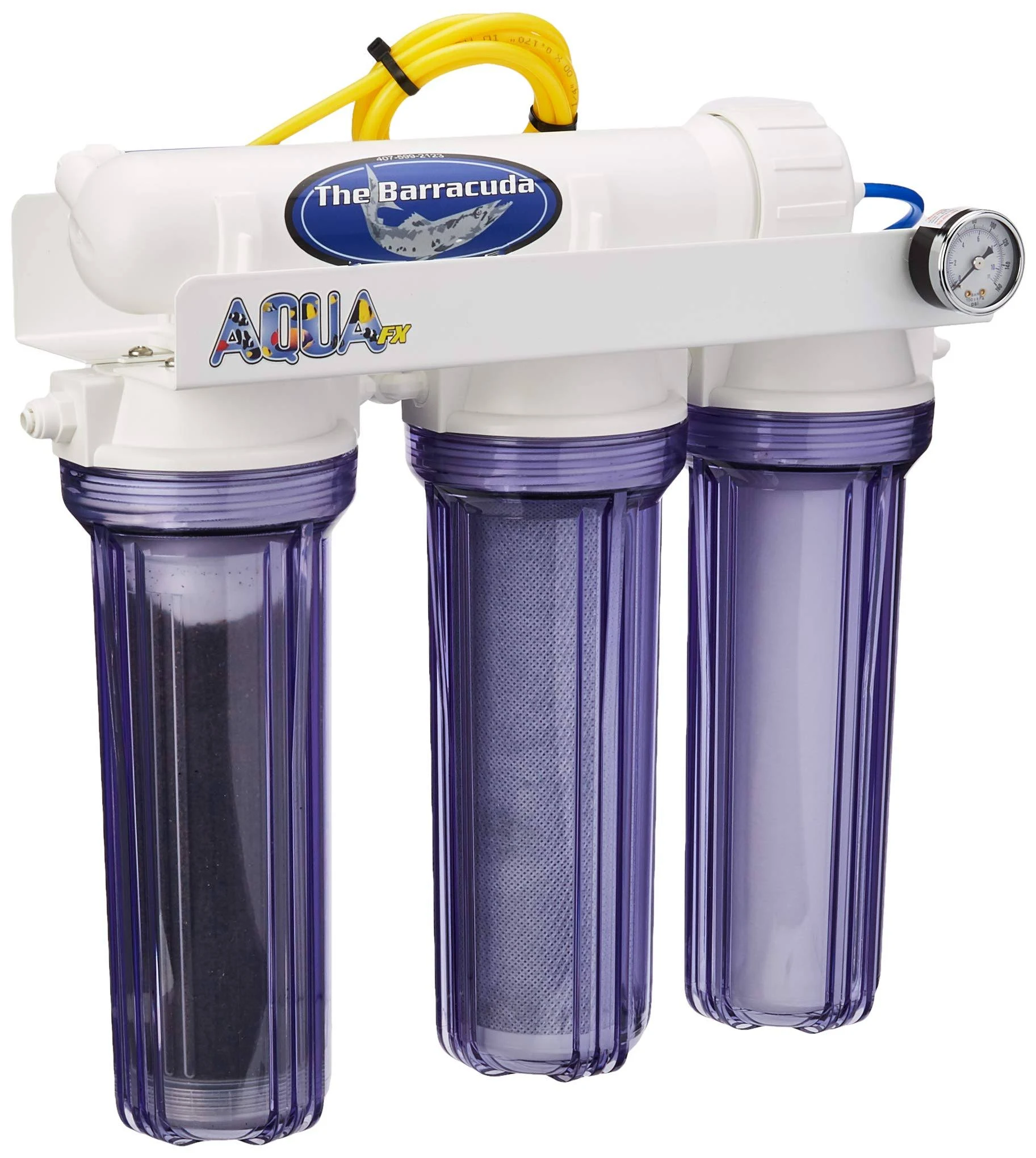 AquaFX Barracuda RO/DI Aquarium Filter 50 GPD