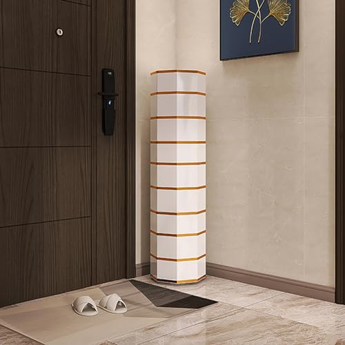 360° Rotating Round Octagon Shoe Rack Tower Cabinet, 360° Rotating Shoe Cabinet, Simple Storage Shoe Tower Exquisite Beautiful, Space-Saving