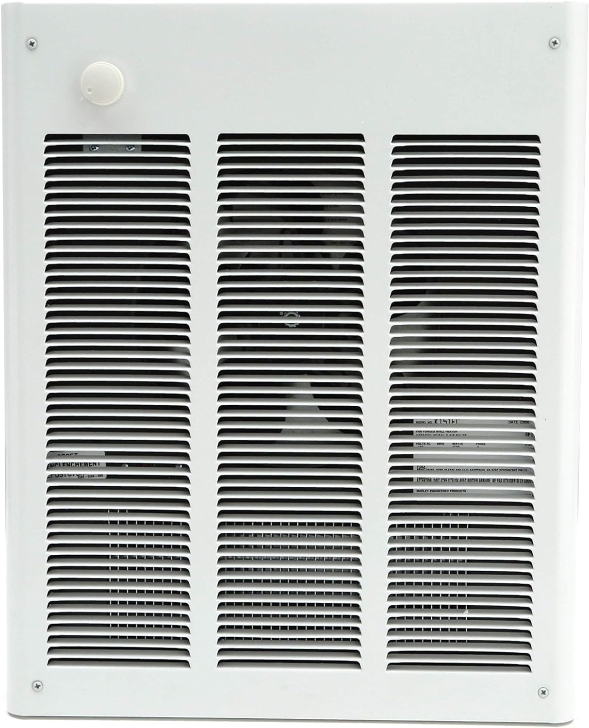 QMark CWH3404F Electric Wall Heater for Home and Commercial Use, 4000 Watt, 240 Volt, White - Smart Home Appliances