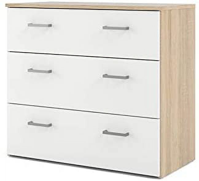 3 Drawer Chest, Oak Structure