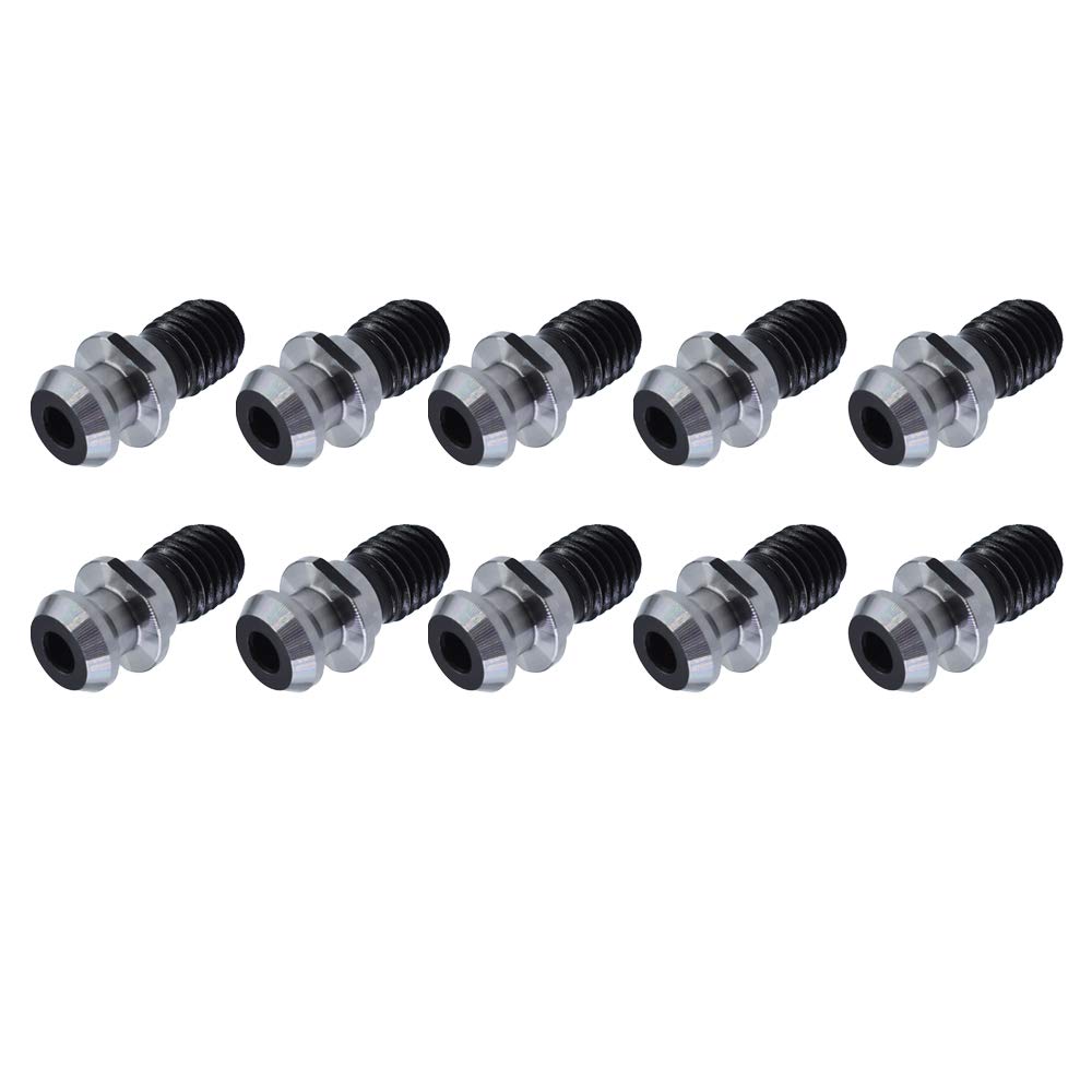 10 pcsCAT40 45°0.740Coolant Pull Stud Retention Knob for Mazak Fadal HURCO Okuma Pack of 2