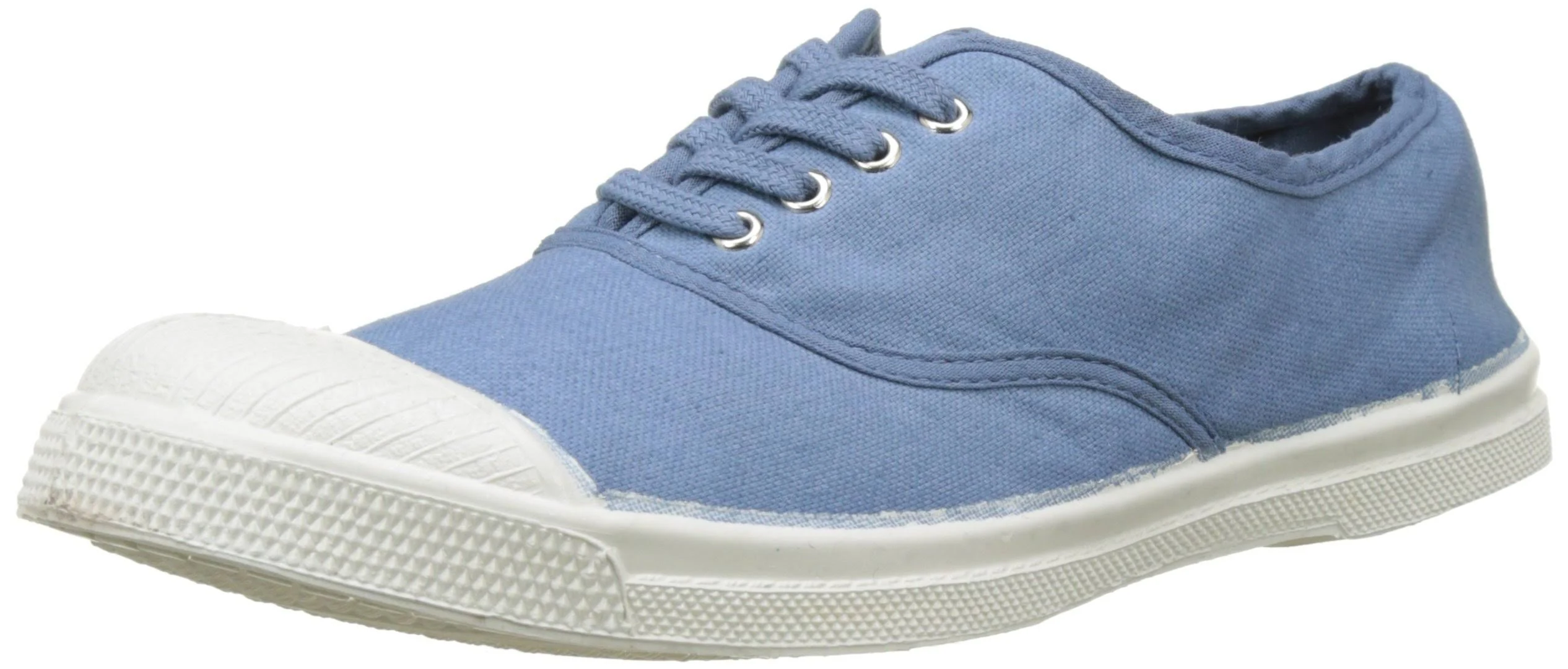Bensimon Womens Basic Lace-Up Trainers Blue Size 38 - Megean