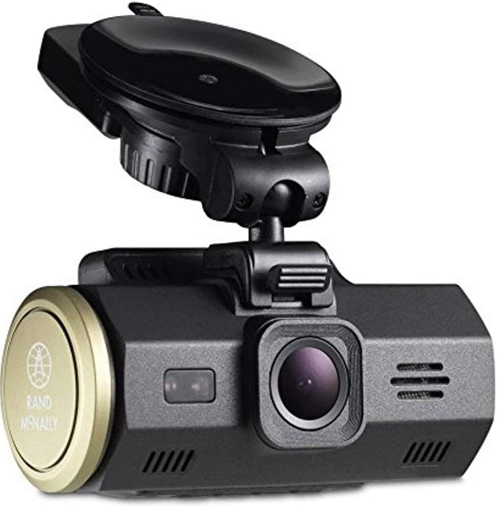 Rand Mcnally Dash Cam 300 Super HD Camera (2560 x 1080) with Video and Lane Departure and Collision Warnings
