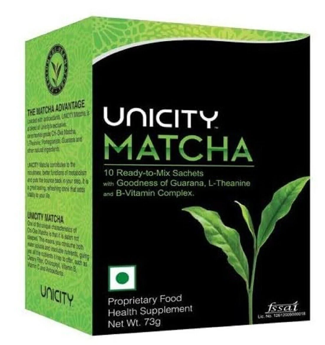 UNICITY Premium Matcha 73 gm USA FDA APPROVED ( 100% Genuine product) - Kansas Nuitrition - HNZSDS
