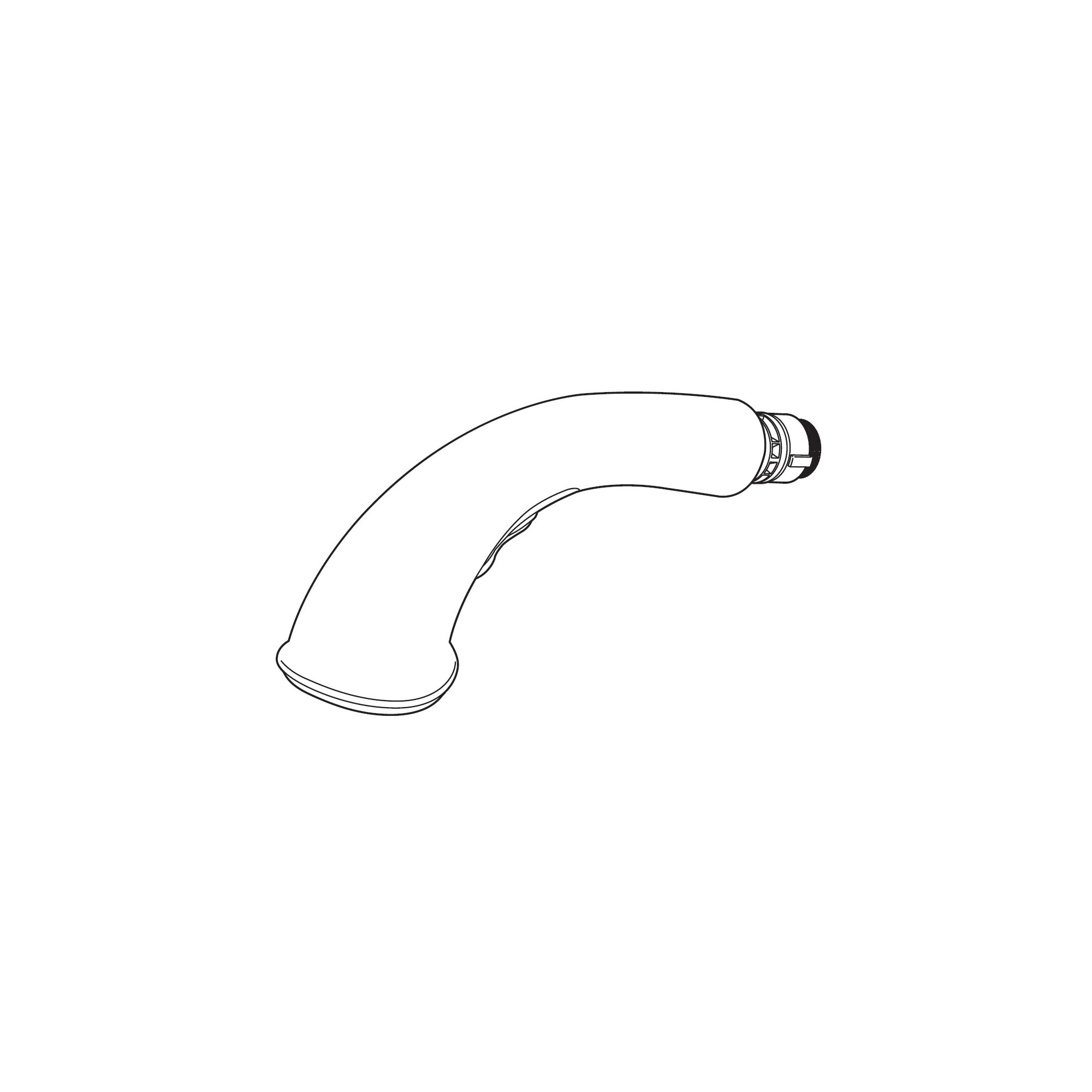 Delta Cassidy RP73940 Wand Assembly - Pull-Out Chrome