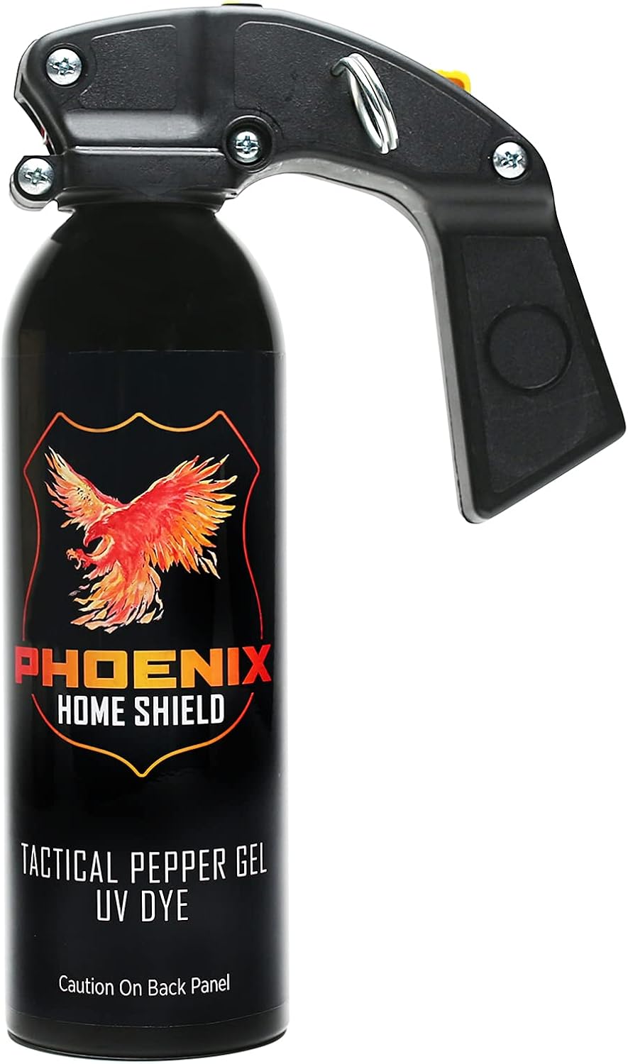 Phoenix Home Shield – Home Defense Unit - Pepper Gel with UV Dye - Full Grip, Pull Pin, Gel is Safe & amp Maximum Strength