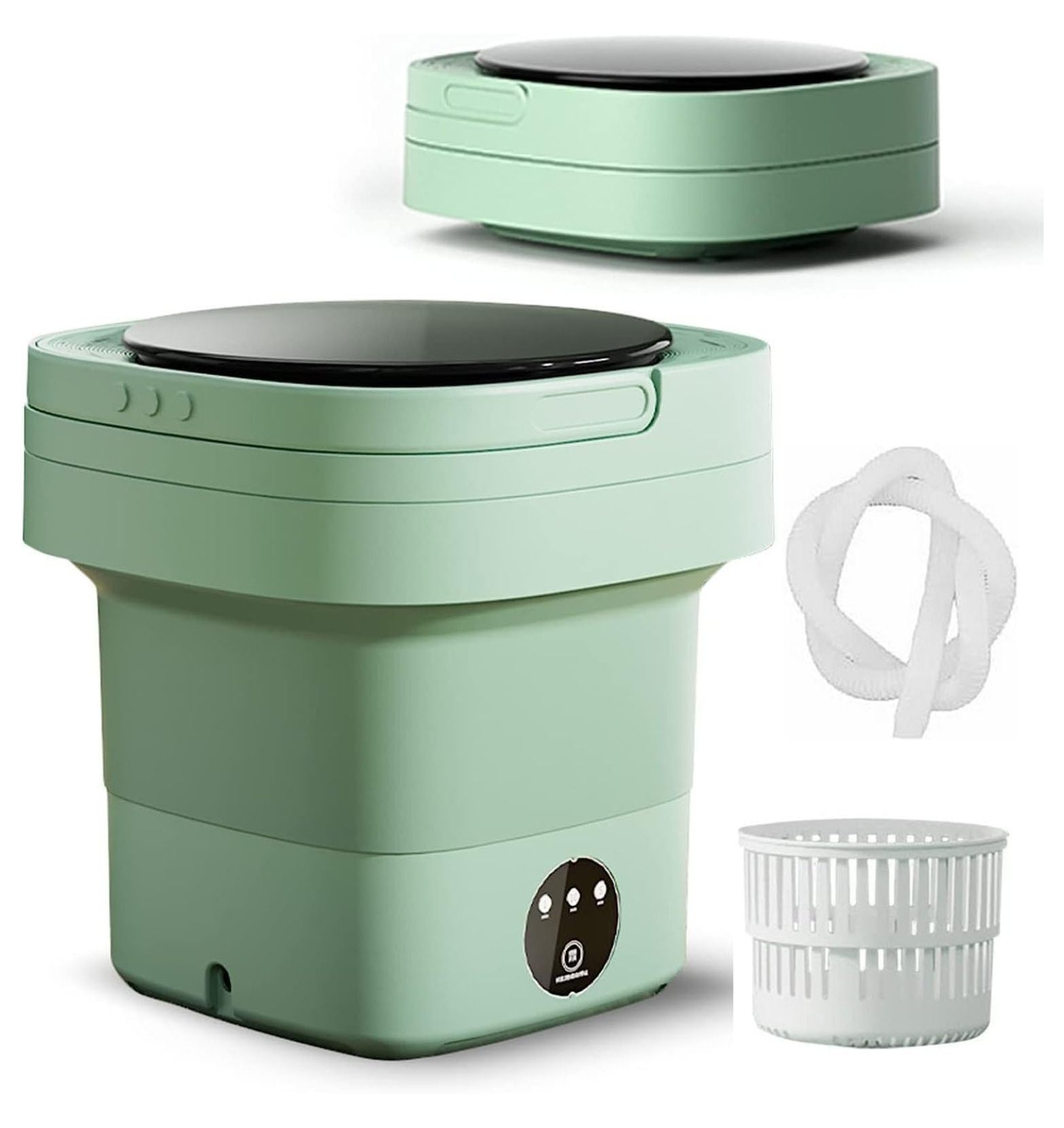 Portable Washing Machine with Disinfection and sterilization, Small Washing Machine Foldable for Underwear,Baby Clothes,or Small Items