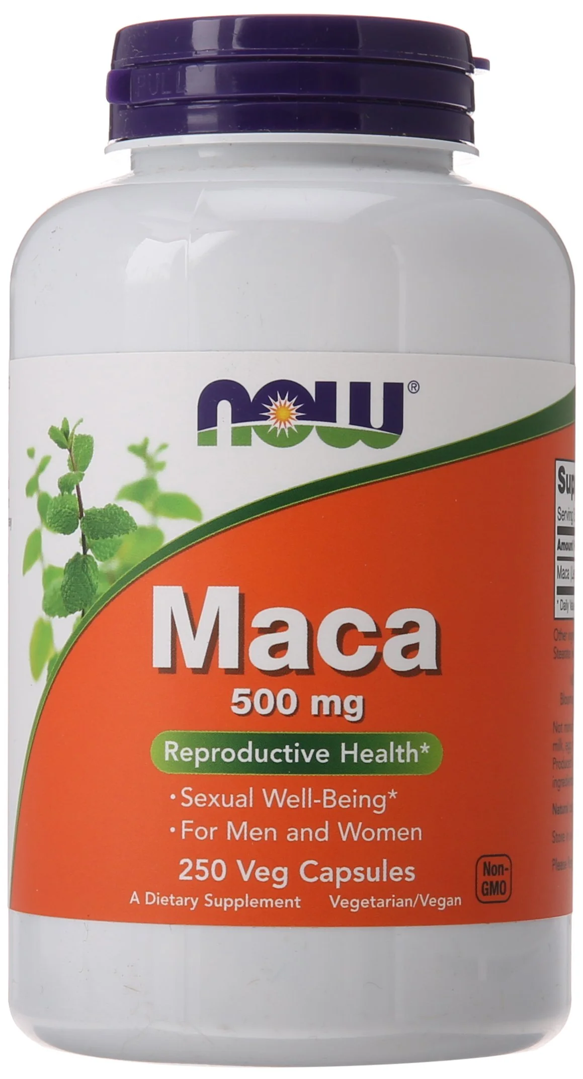 NOW Foods Maca Capsules, 500 mg, 250 Count (Pack of 1) - Kansas Nuitrition - HNZSDS