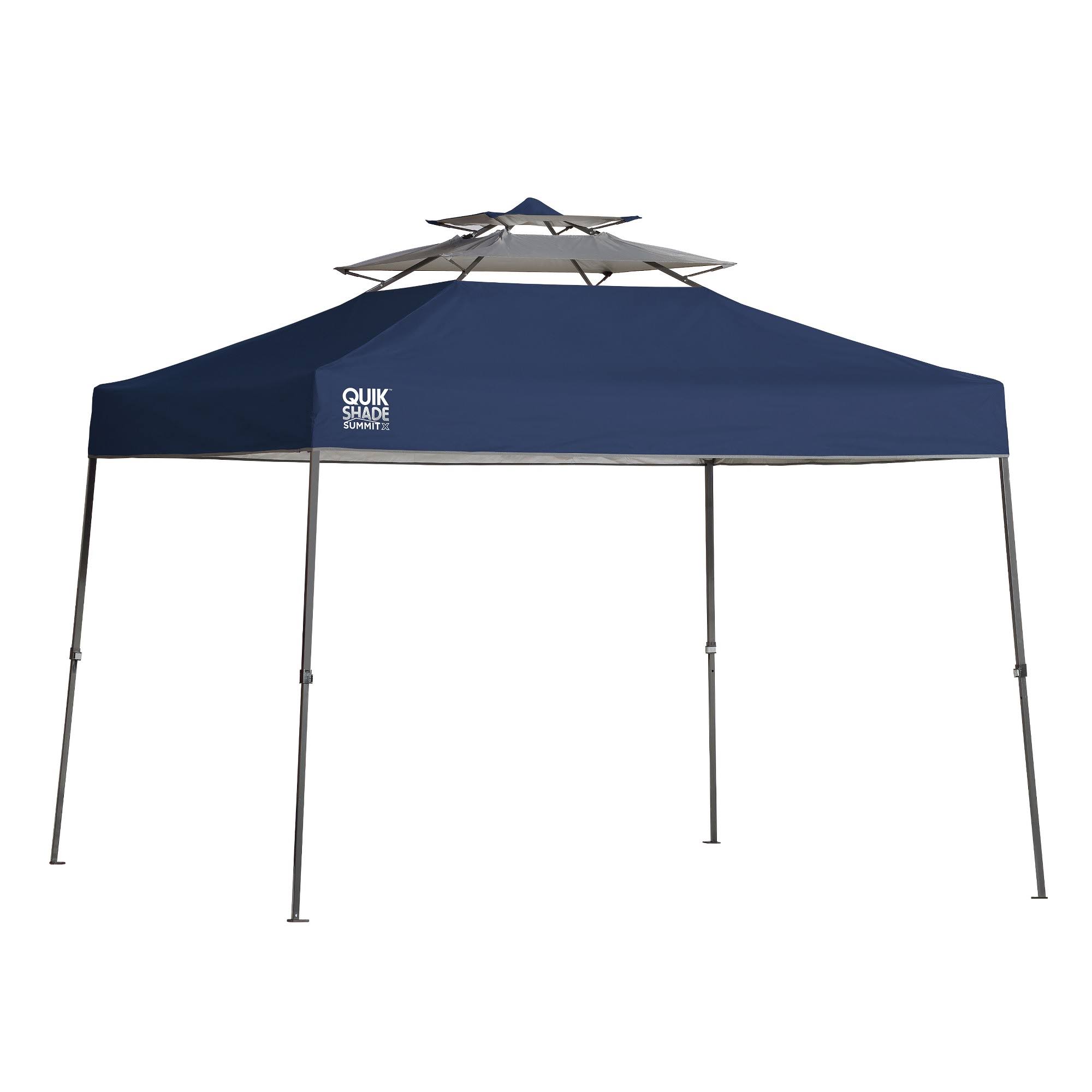 Quik Shade Summit SX100 10 x 10& Straight Leg Canopy - Blue