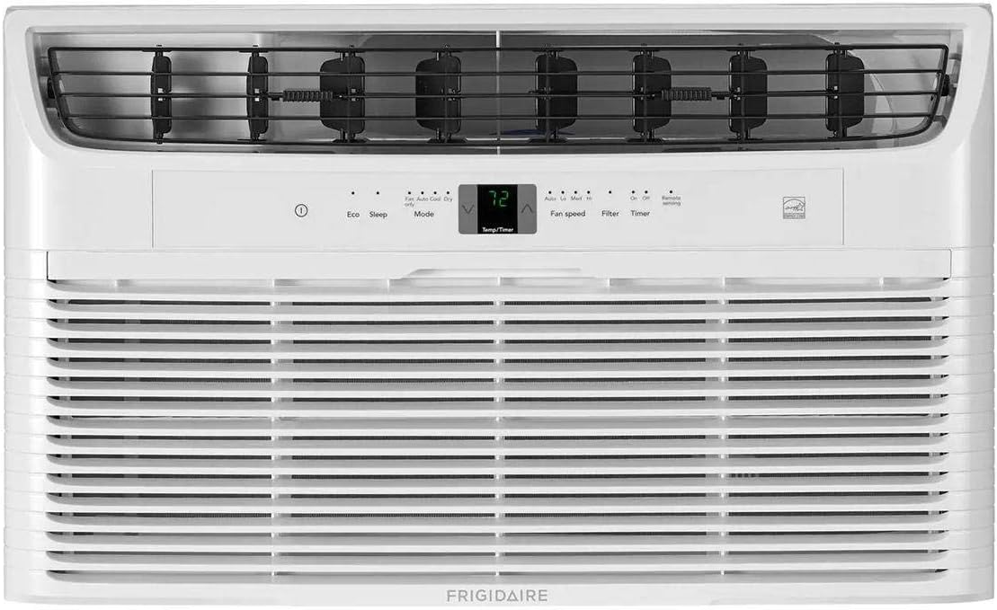 Frigidaire FFTA123WA1 24" Energy Star Through the Wall Air Conditioner with 12000 BTU Cooling Capacity, 230 Volts, 3 Fan Speeds, in White