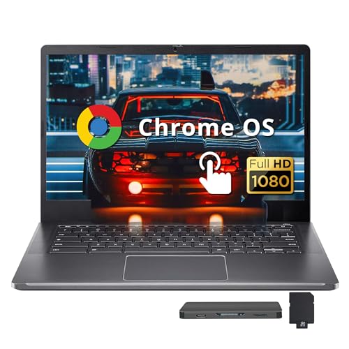acer Chromebook 315 Laptop, 15.6" HD Display, Intel Celeron N4020(Up to 2.8GHz), 4GB RAM, 64GB eMMC, Intel UHD Graphics, 12.5H Long Battery, WiFi