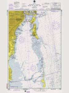 Historical Nautical Chart 11465-3-1975: FL, Miami to Elliot Key Year 1975
