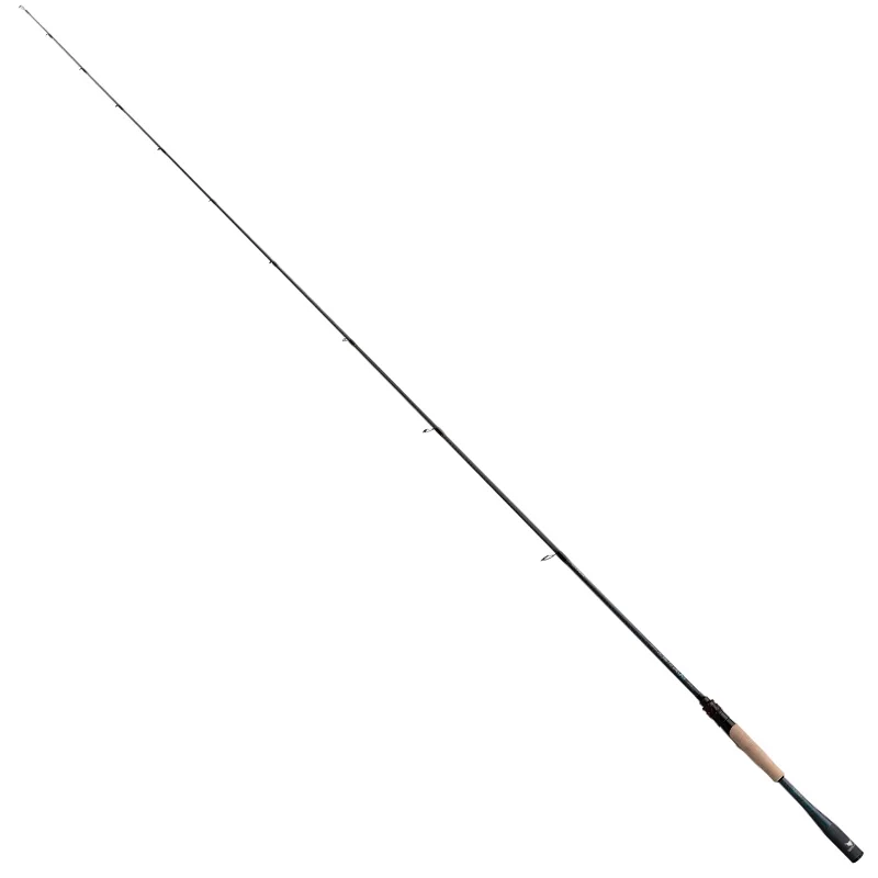 PURELURE Single Section Rod All Fuji SIC Guide Rings Mandarin Fish Rod Sea Bass Rod  Cork Handle Toray T1100G Cloth