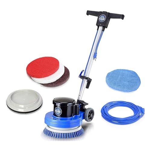 Prolux Core 13 inch Electric Floor Buffer Scrubber and Polisher Machine - All Floor Surfaces - Radiant Selections