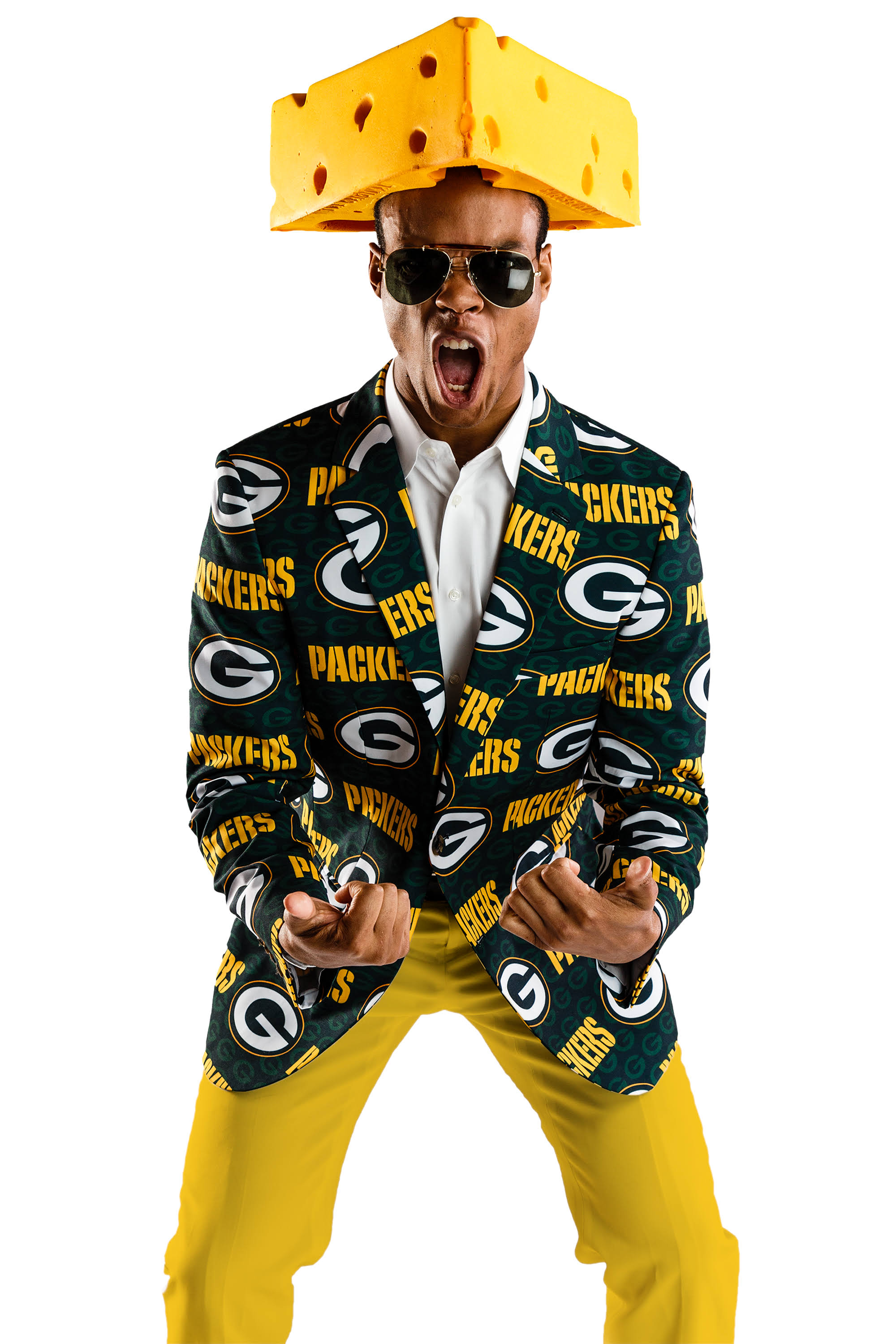 Packers Super Fan Blazer 42 Green u0026 Gold