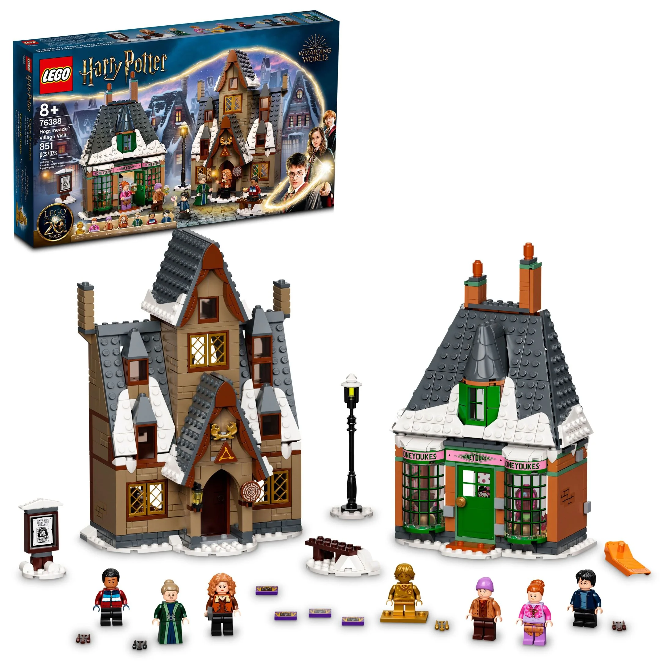 LEGO Harry Potter Hogsmeade Village Visit 76388 Building Toy for 8 Year Olds