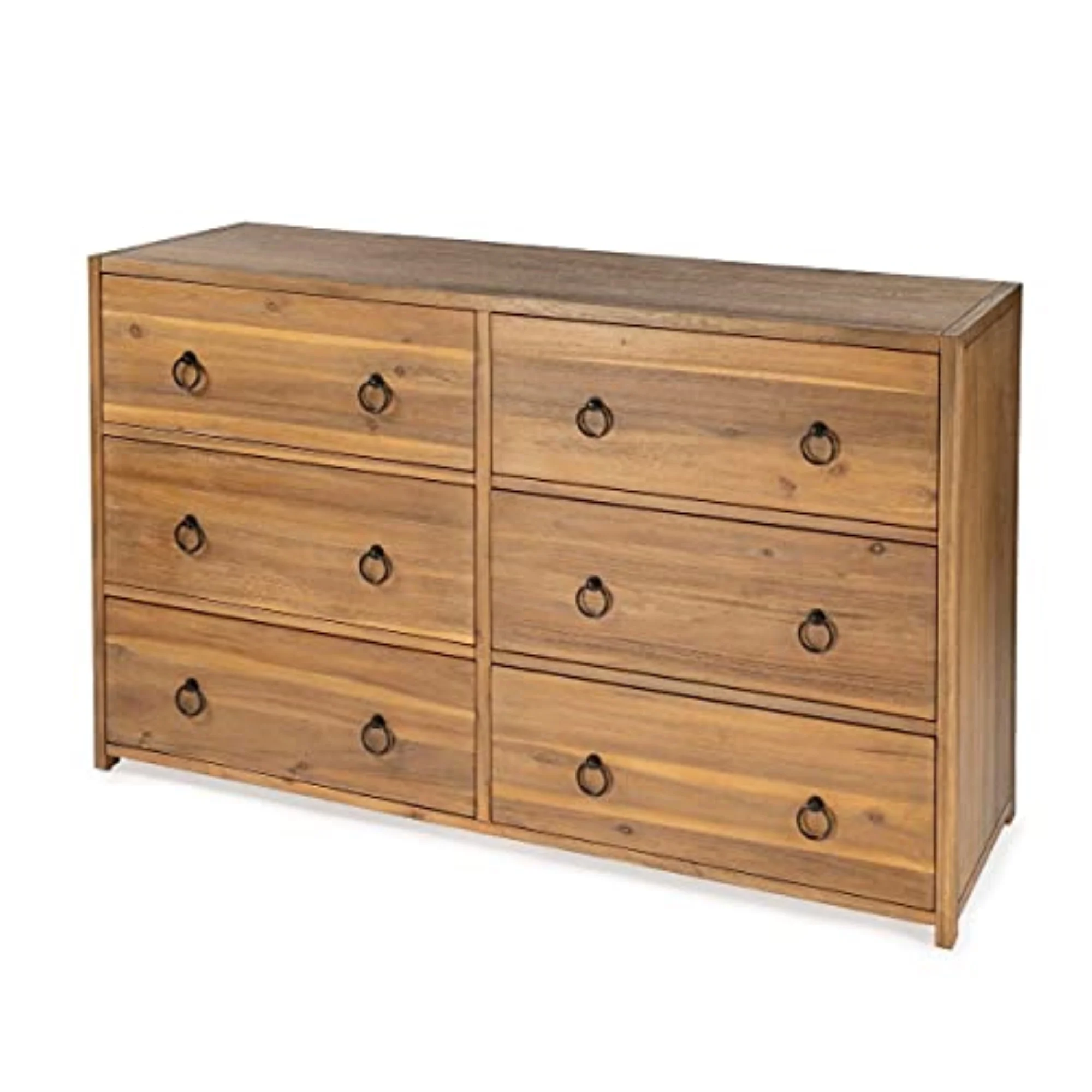 Butler Specialty Company, Lark 6 Drawer Natural Wood Dresser, Natural Wood