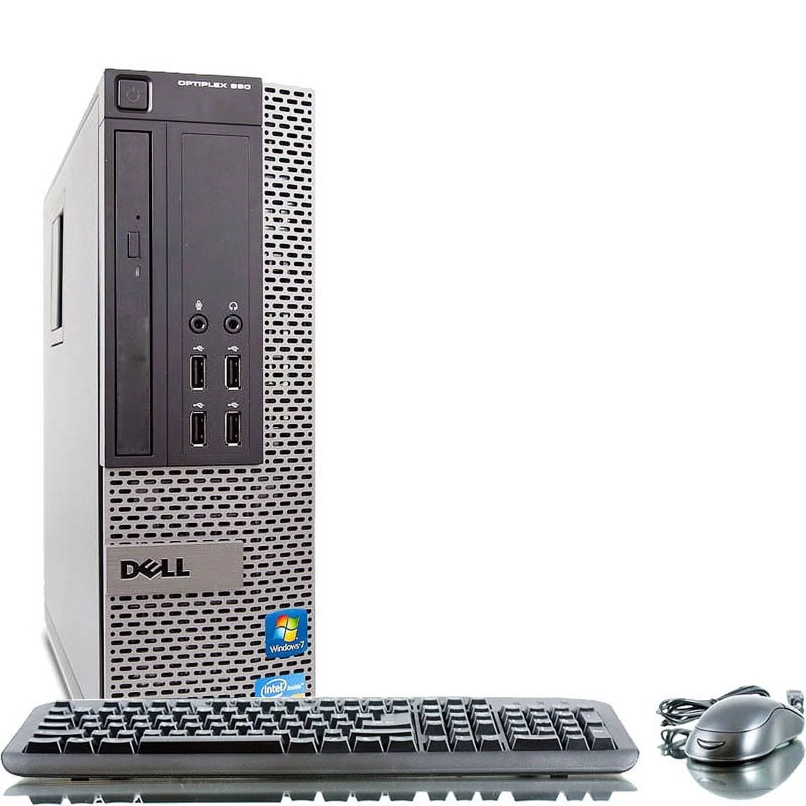 Restored Dell Optiplex 990 3.4GHz QC i7 4GB 500GB DVD Win 10 Pro Small Form Computer (Refurbished)