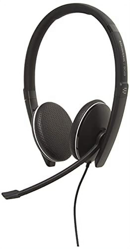 Sennheiser SC 165 USB (508317) - Double-Sided (Binaural) Headset for Business Professionals | with HD Stereo Sound, Noise-Cancelling Microphone