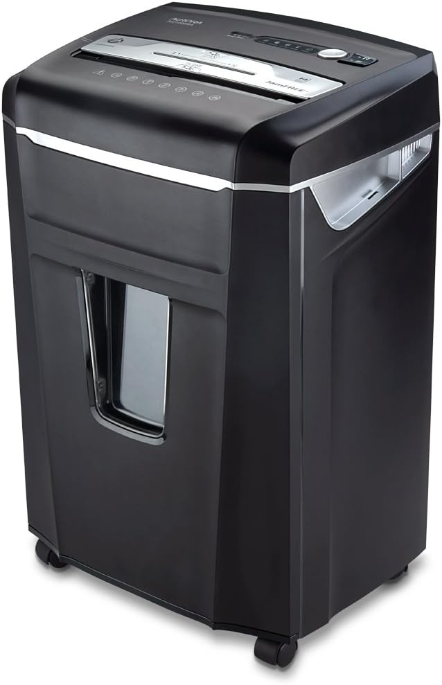 Aurora High Security JamFree AU1000MA 10-Sheet Micro-Cut Paper / CD / Credit Card Shredder with Pull-Out Wastebasket