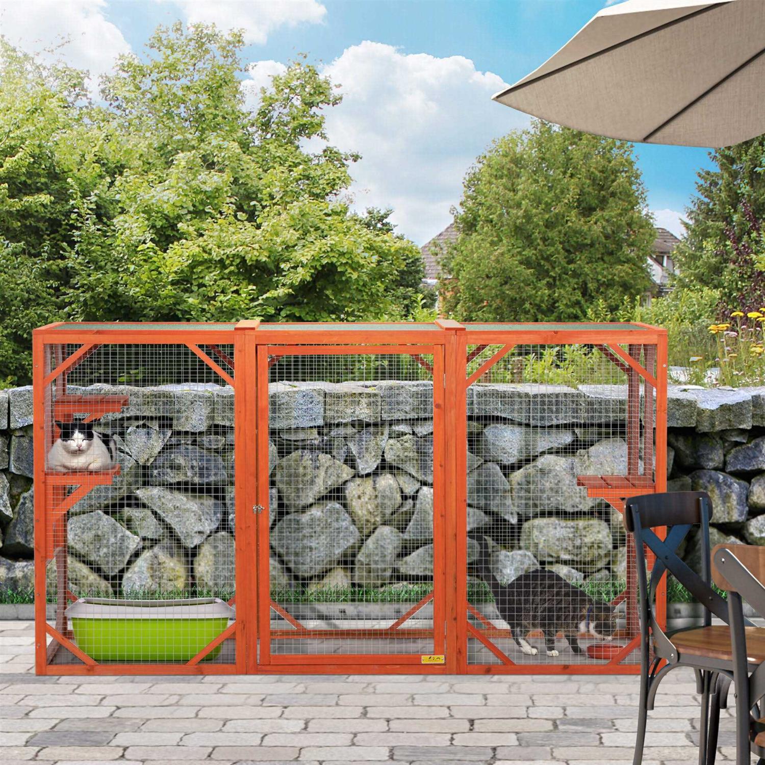 Coziwow Outdoor Cat Enclosure Playpen Catio - Pet Supplies online store