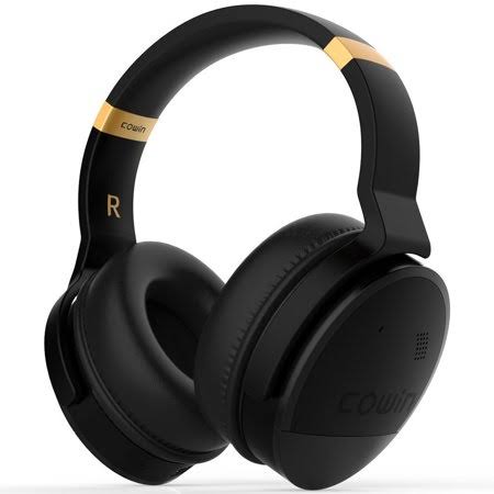 Cowin E8 PerfectQuiet Active Noise Cancelling Wireless Bluetooth Headphones, Black