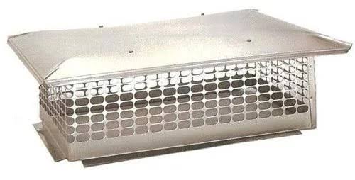 The Forever Cap CCSC3153 31 x 53-Inch Multi Flue Stainless Steel Crown Mount Chimney Cap, 1-Pack