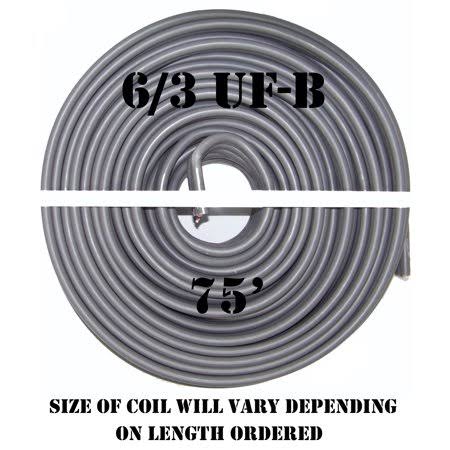 6/3 UF-B x 75& Southwire Romex Electrical Cable
