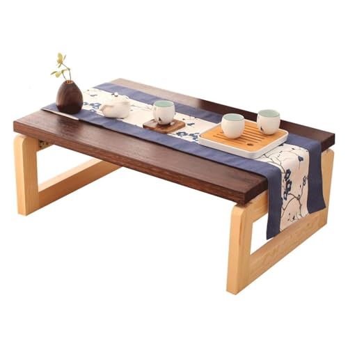 Floor Table Desk Folding Floor Tables Household Tea Table Balcony Low Table Tatami Living Room Coffee Table for Living Room Sitting Room Home Easy to