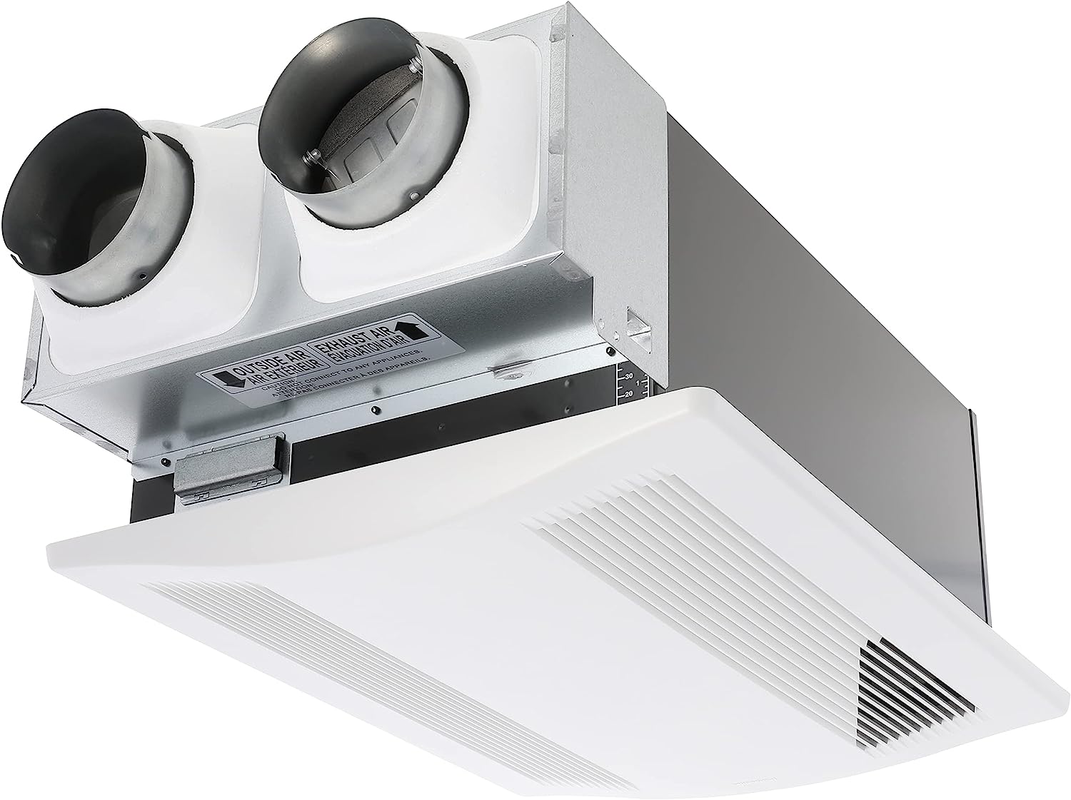Panasonic FV-04VE1 WhisperComfort Balanced Air Solution ERV - Quiet, Long-Lasting Ventilation Fan - Smart Home Appliances