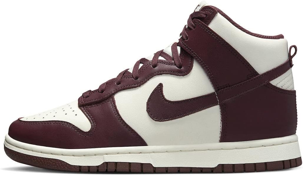 Nike Mens Dunk High DD1869 601 Burgundy Crush - Size 7.5