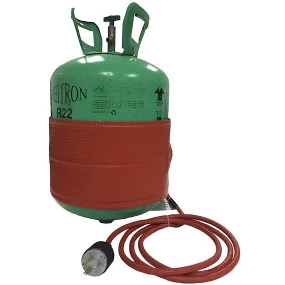 Refrigerant Cylinder Heater, Preset Thermostat to 120° F, 120V, 200W | The Cary Company | 19BZ35 Hb1001