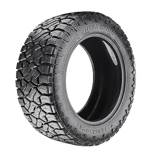 Venom Power Terra Hunter R/T+ R/T All-Terrain Mud Off-Road Light Truck Radial Tire-35X12.50R20LT 35X12.50X20 35X12.50-20 125Q Load Range F LRF 12-Ply