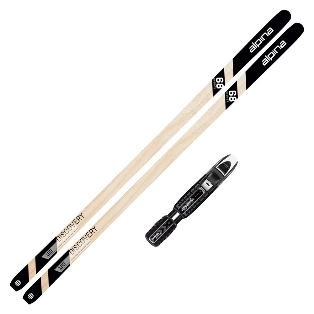 Alpina Cross Country Skis - 2022 Alpina Discovery 68 Cross Country Skis w/ BC Auto Bindings - 160