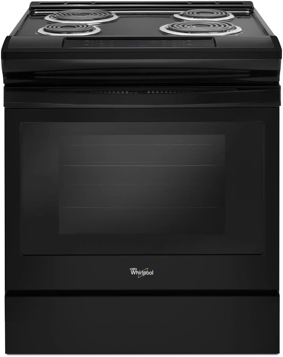 Whirlpool WEC310SAGB 30 Inch Slide-In Electric Range with Guided Cooktop