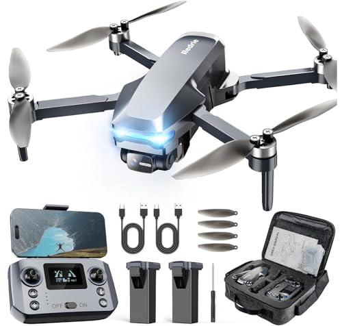 GPS Drone with Camera 4K, Under 249g, 45 Mins Flight, Brushless Motor, Light, Auto Follow, Tap Fly & Circle Fly, One Key Start