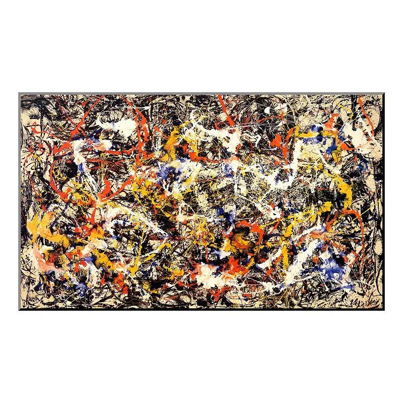 Art Jackson Pollock &Convergence& 22 x 37 (8092236)