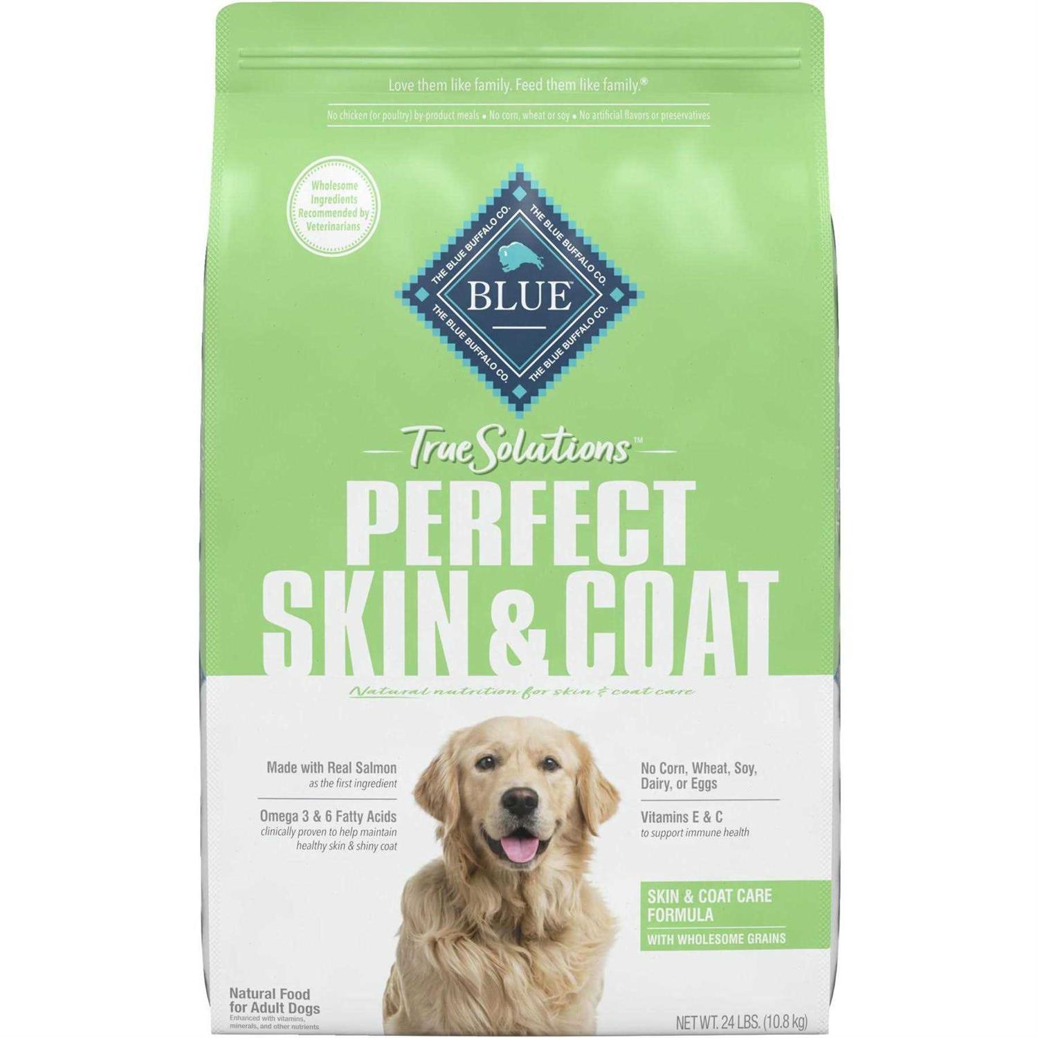 Blue Buffalo True Solutions Perfect Skin &amp; Coat Dog Food - Pet Supplies online store