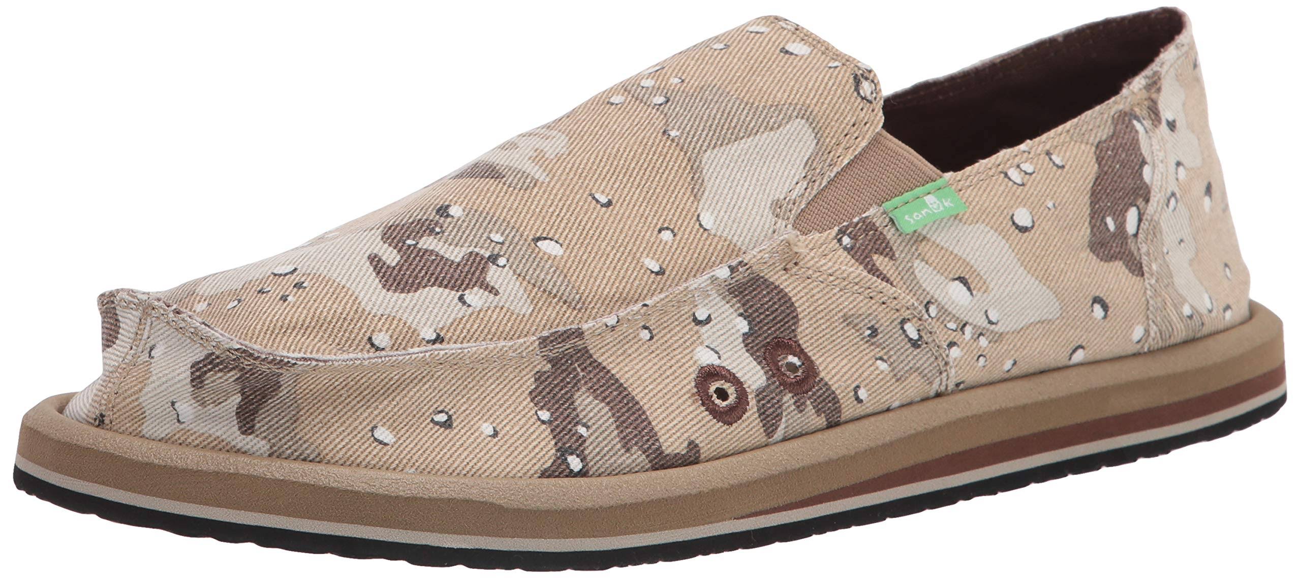 Sanuk Mens Vagabond Camo Desert 13