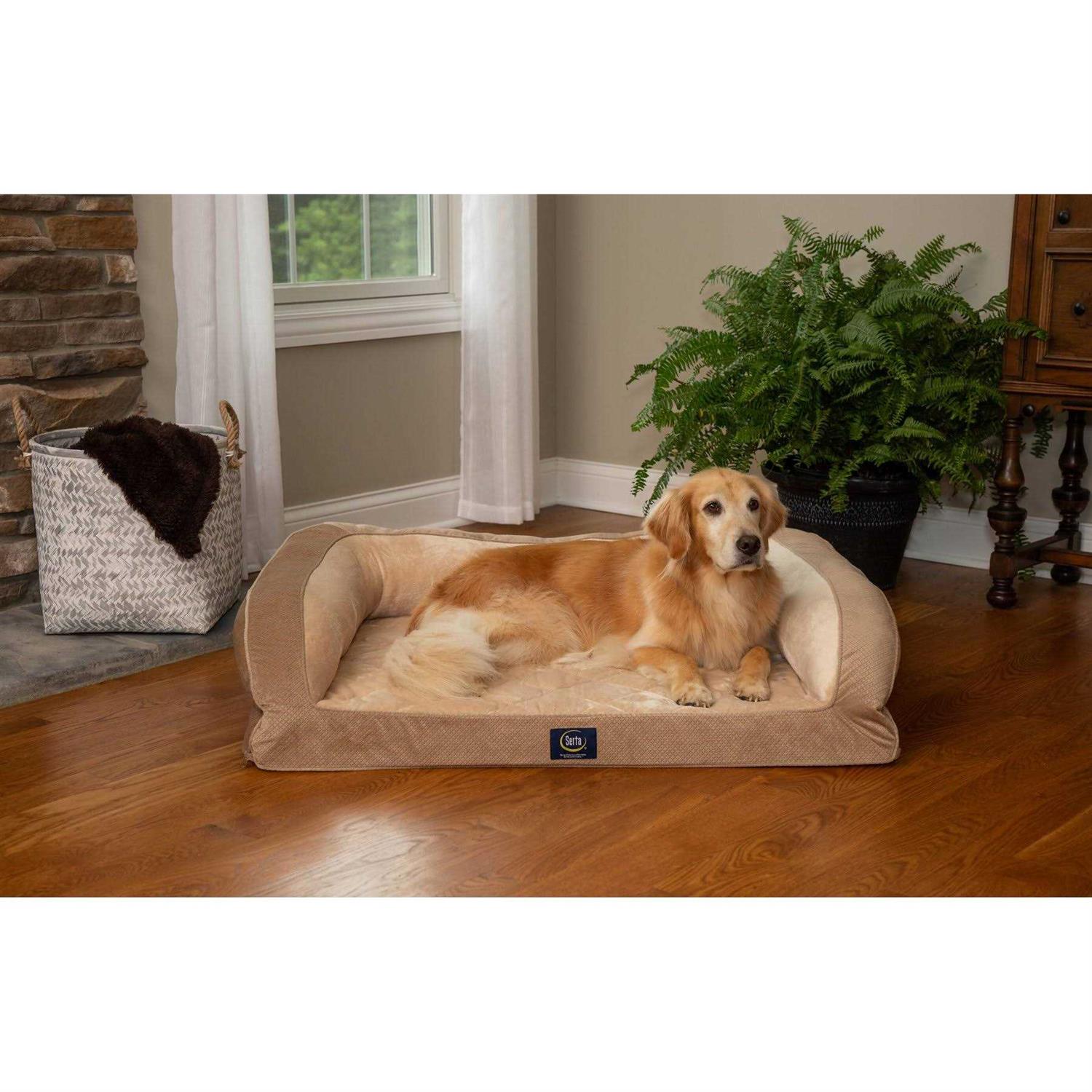 Serta Quilted Couch Cat &amp; Dog Bed - Pet Supplies online store