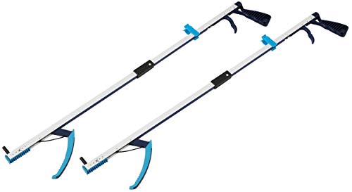 Grabber Reacher Tool 32 Inch Pick Up Stick - Strong Grip - Magnetic Tip - Claw Trash Picker Grabbers for Elderly Grab it Reaching Tool Grippers