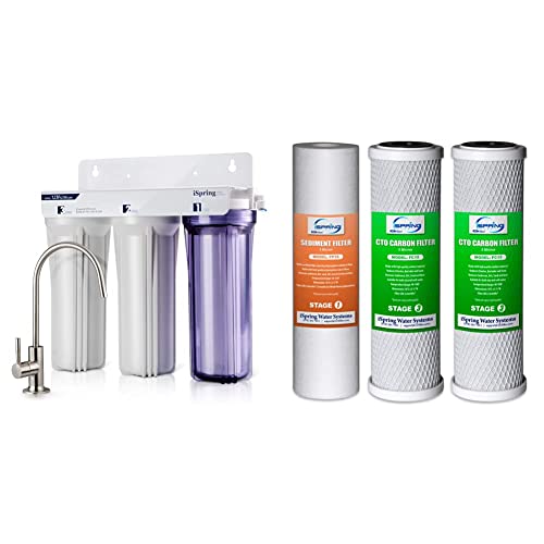 iSpring US31 Classic 3-Stage Under Sink Water Filtration System