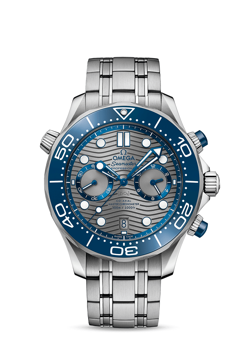 Seamaster Diver 300m CHRONOGRAPH Blue / Grey 44mm